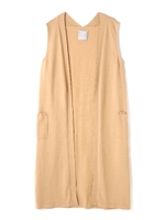 《BLANCHIC》ノースリーブカーデ/ベージュ(040)