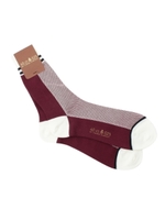 パネルカノコソックス/ワインレッド(363)