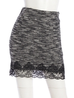 LADY TWEED レースSK/ブラック