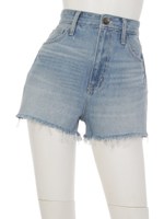 カットオフダメージJ/W DENIM S-PT/L/BLU