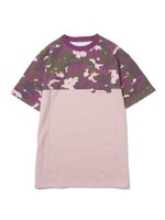 FLOWER CAMO TEE OP/ピンク