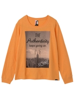 AUTHENTIC CITY L/S BIG TEE/オレンジ