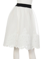 メッシュエンブJ/W SK/BLK