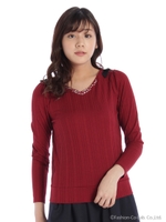 ランダムテレコ2wayネックVPO 2/グリーン2