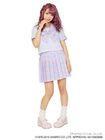 ネオグラフィックセーラー服×Little Twin Stars purple/-