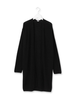 ロングニットカーディガン/ブラック(019)