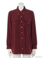 SN irregularvintageシャツO/P/レッド