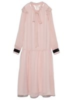 ブラウスワンピース/BLK