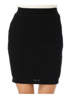 リブニットスカート/WHITE