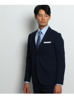 防シワウォッシャブルジャケット/チャコールグレー(014)