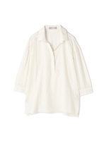 《BLANCHIC》ジョーゼットブラウス/グレー(020)