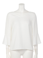 バックチェーンブラウス(追加生産/ピンク)/ブラック