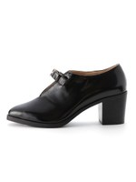 ヒールローファー/BLK