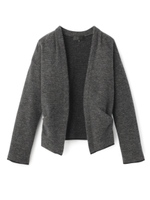 [L]ラメ混ニットカーディガン/ナチュラル(550)