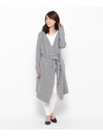 ミラノリブガウン風カーディガン/キャメル(041)