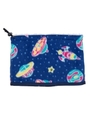 FLEECE NECK WARMER GALAXY PATTERN/ネイビー