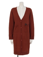 プレイコビニャーロングカーディガン/アイボリー