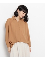 パウダージョーゼットシャツ/ブラウン(042)