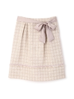 ＭＩＸツィードスカート/ネイビー(123)