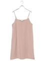 キャミソールミディワンピース/ピンクベージュ