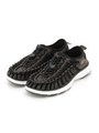 KEEN UNEEK O2 W-RAVEN/WHITE 1015575/チャコール