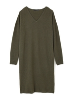 Ｖネックニットワンピース/ネイビー(120)