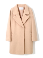 ビッグシルエットコート/ピンク(090)