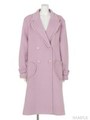 I'M SWEET ON YOU! FRILL COAT/PINK LAVENDER