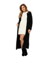 ループ編みニットカーデ/WHITE