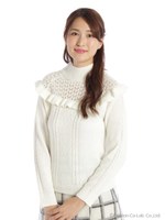 ヨークフリルハイネックP/O/オフ