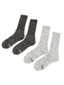 HANES FULL LENGTH SOCKS 2P HMSBG011/マルチ