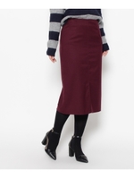 カルゼミディタイトスカート/ベージュ系(055)