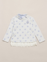 ドット接結チュニック/チャコール