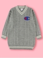 【Junior】F Champion ニットワンピース/グリーン