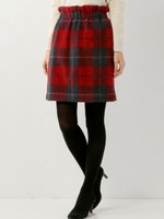 ●JC シャギーCHK SK/Red