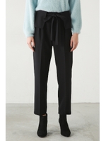 【AZUL by moussy】ペプラムリボンパンツ/NVY