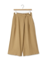 ラップ風デザインスカンツ/ベージュ(052)