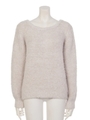 SHAGGY SPONTANEOUS KNIT/NVY