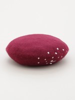 フェルトベレー帽/ネイビー