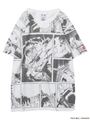 【X-girl×楳図かずお】MY NAME IS SHINGO S/S BIG TEE/ホワイト