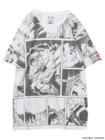 【X-girl×楳図かずお】MY NAME IS SHINGO S/S BIG TEE/ホワイト
