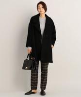 チェックテーパードパンツ