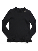 フリルネックTOPS/オフ