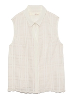 ノースリーブブラウス/OWHT