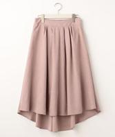 ピーチ起毛タックスカート