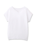 横畝ワイドニット/ホワイト(001)