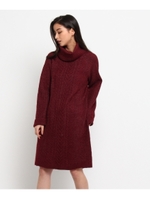 ケーブルオフタートルワンピース/ナチュラル(050)