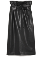 【emmi atelier】フェイクレザータイトスカート/KKI