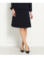 [L]シンプルフレアスカート/ライトベージュ(051)