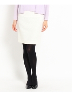 カルゼストライプスカート/ホワイト系(002)